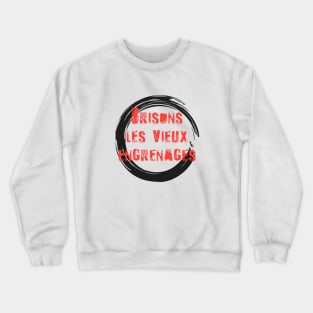 May68 ENGRANAGES (black) Crewneck Sweatshirt